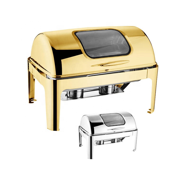 Kitchen Appliances Set - Роскошный прямоугольный мармит из нержавеющей стали