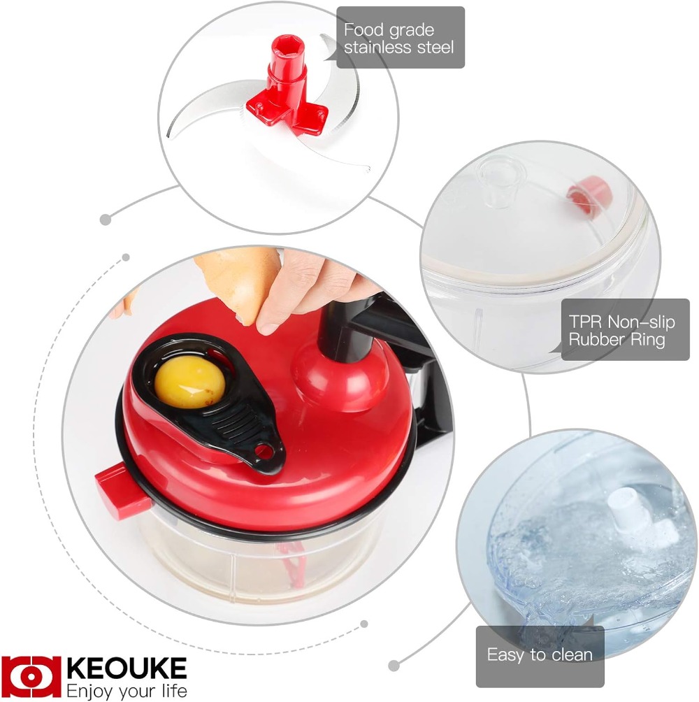 Ручной измельчитель продуктов  – обзор и цена Food Processor Large