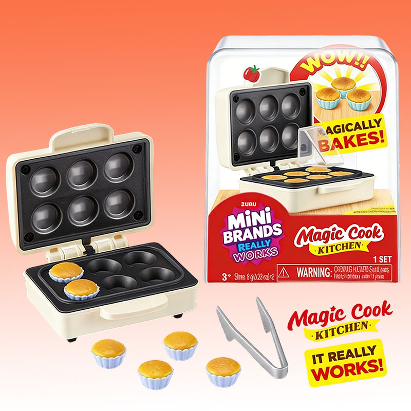 ZURU Mini Brands Magic Cook Ki – обзор и цена Kitchen Appliances Set