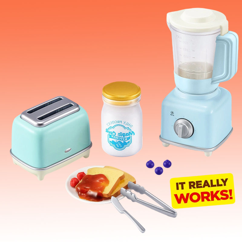 ZURU Mini Brands Magic Cook Ki – обзор и цена Kitchen Appliances Set