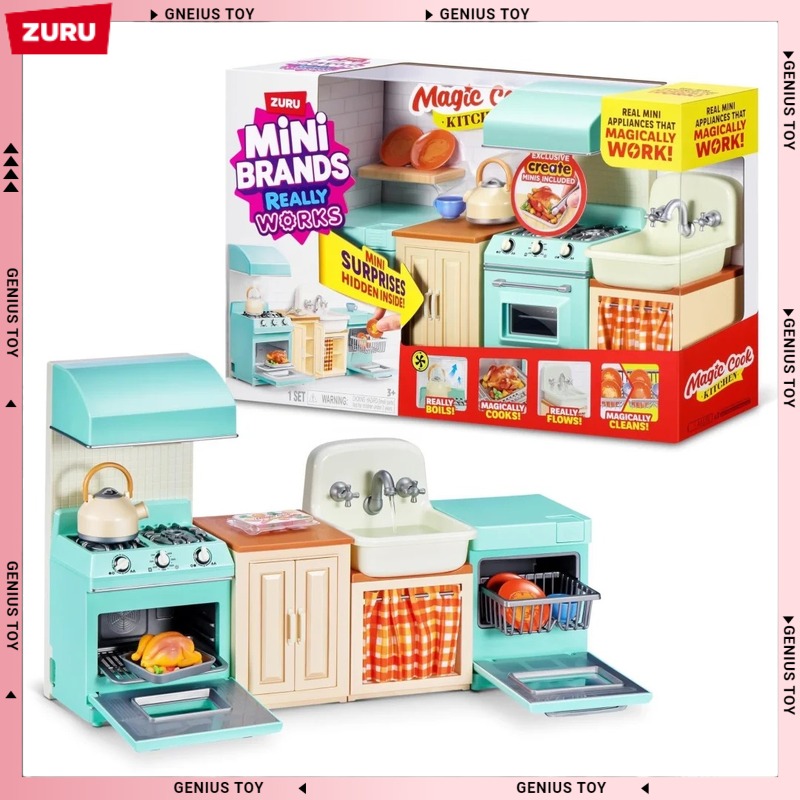 Игровой набор Zuru Mini Brands – обзор и цена Kitchen Appliances Set
