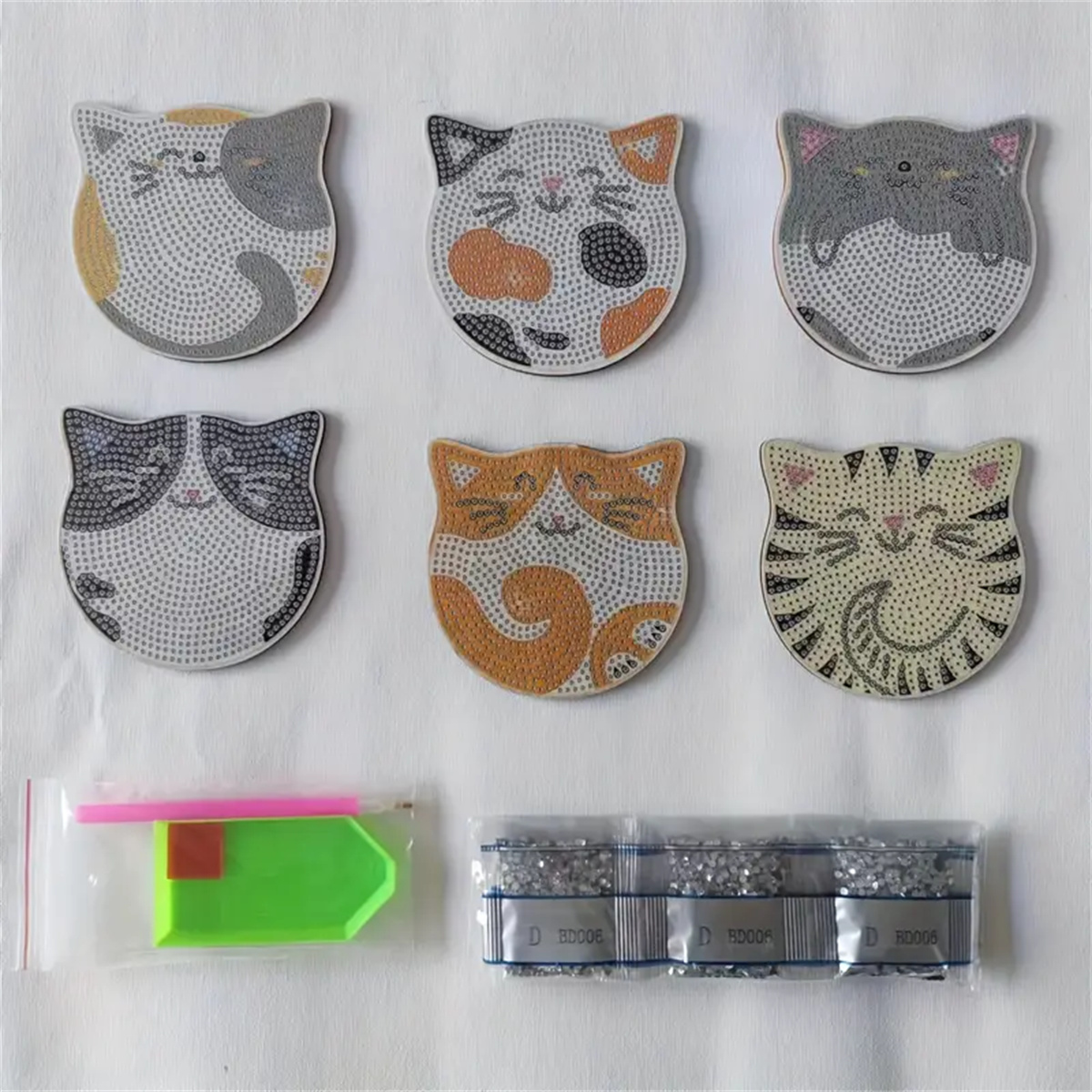 6 шт./компл. DIY кошка горный  – обзор и цена Kitchen Appliances Set