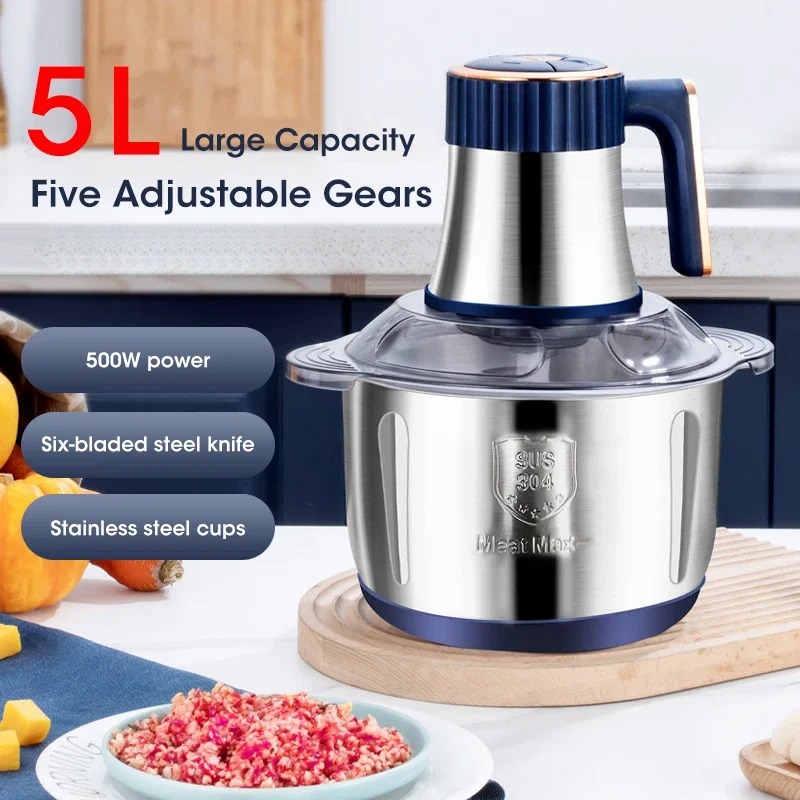 Электрическая мясорубка 5 л, б – обзор и цена Food Processor Large